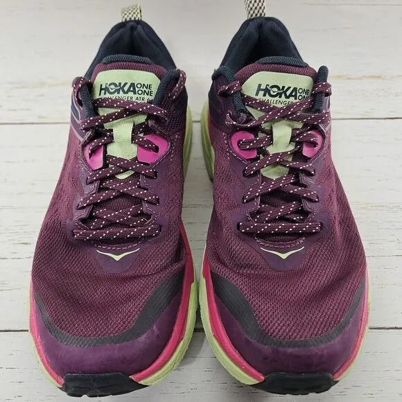 Hoka One One Challenger ATR 6 Womens Size 8 B Red Running Shoes Sneakers 1106512