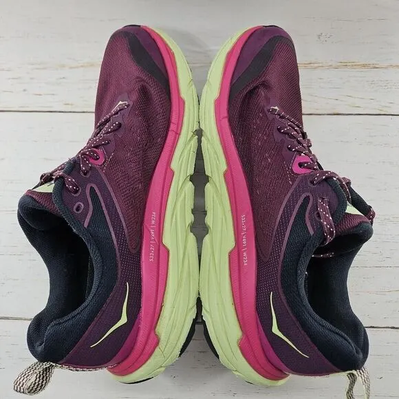 Hoka One One Challenger ATR 6 Womens Size 8 B Red Running Shoes Sneakers 1106512