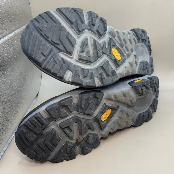 Hoka One One Men’s Sky TOA GTX Hiking Shoes Sz 12 Black Grey Waterproof EUC