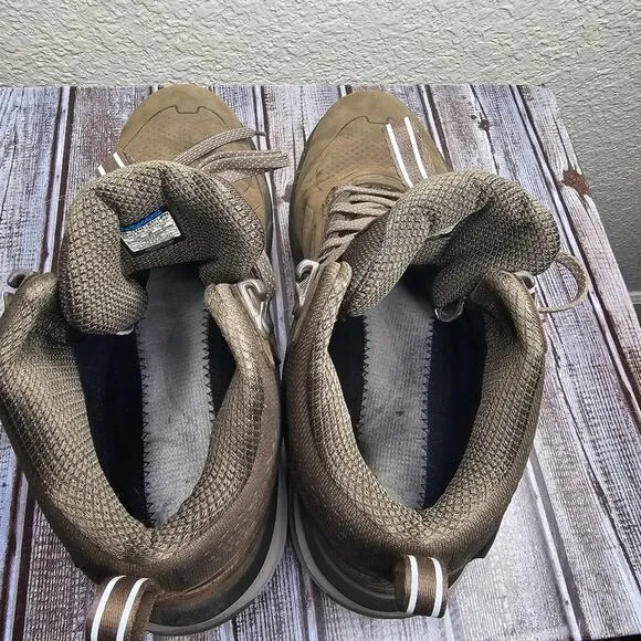 Hoka Women's Challenger Mid GTX brown hiking boots size 10D no insoles
