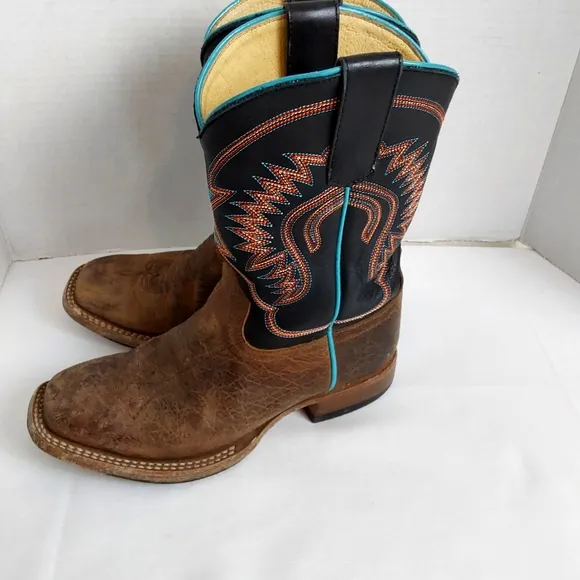 Horse Power Toasted Ranch Square Toe Western boots