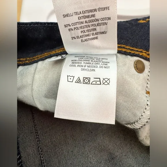 Hudson Collin Skinny Jeans | Size 29 | Dark Wash Stretch Denim