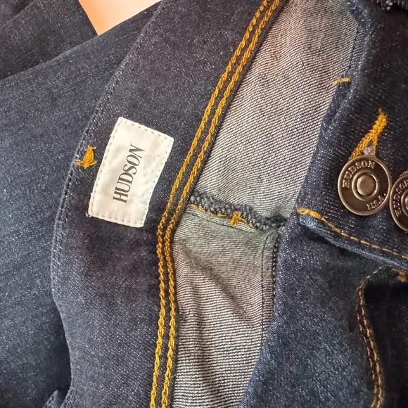 Hudson Collin Skinny Jeans | Size 29 | Dark Wash Stretch Denim