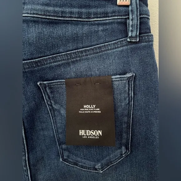 Hudson Holly 5 Pocket High Rise Flare Jeans size 28