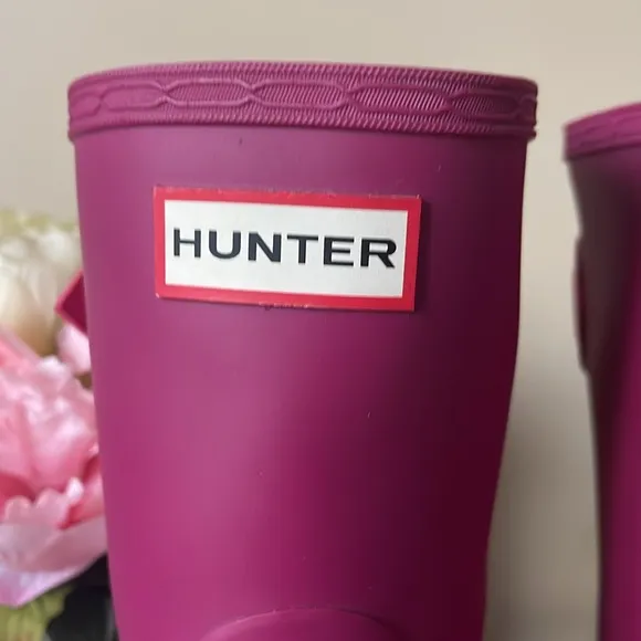 Hunter Original Short Boot Pink Rain Boots