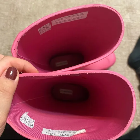 {Hunter} Original Short Rain Boots | Matte Pink ~ Size 5