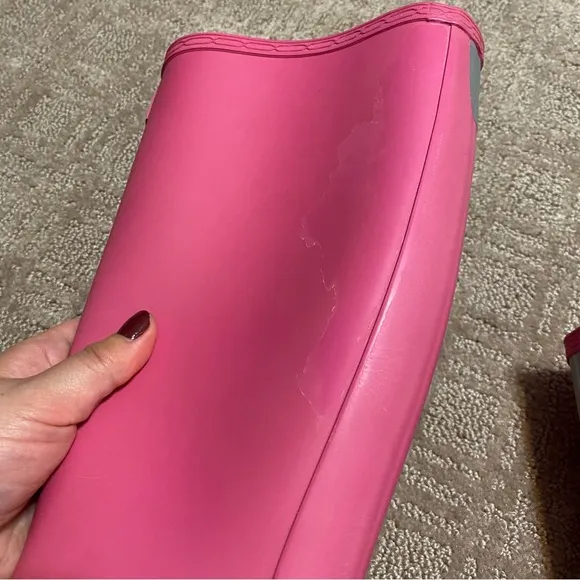 {Hunter} Original Short Rain Boots | Matte Pink ~ Size 5