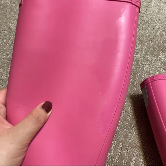 {Hunter} Original Short Rain Boots | Matte Pink ~ Size 5