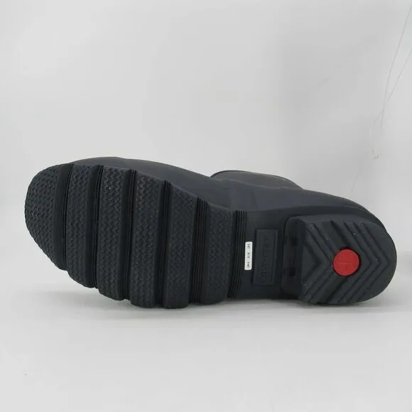 HUNTER Original Short Waterproof Rain Boots in Navy SZ 6