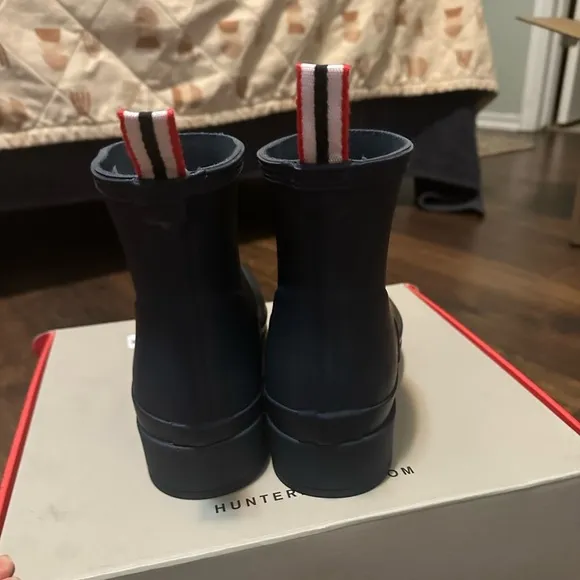 Hunter | Women's PLAY™ Short Rain Boots in Valtameri Blue