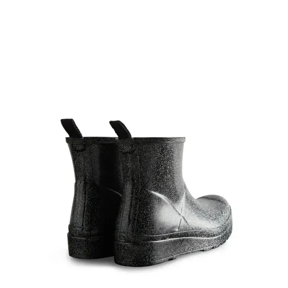 Hunter Women's PLAY™ Starcloud Glitter Short Rain Boots. Sz: 5