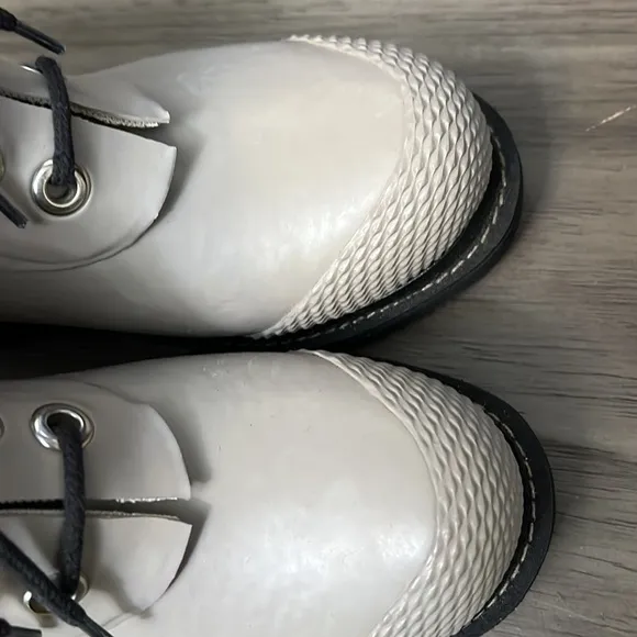 ILSE JACOBSEN HORNBAEK GRAY SHORT RUNBER BOOTS 36= 6