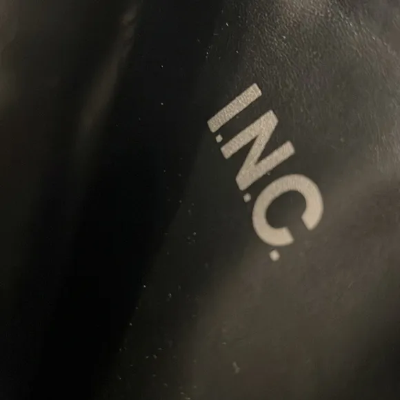 I.N.C. Iyonna Over-The-Knee Slouch Boots in Patent Silver Size 6/36.5 NEW $169.5