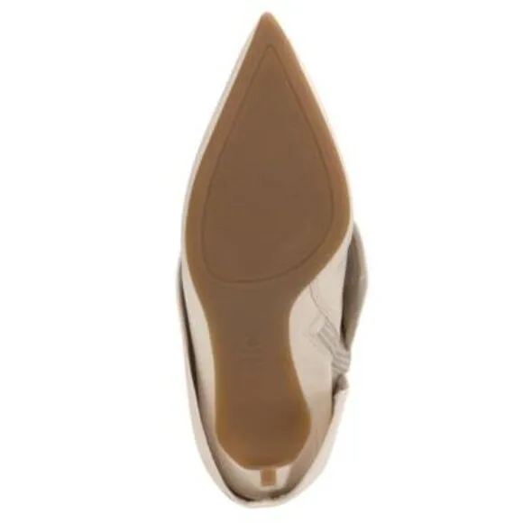 INC Womens Ivory Long Cuff Detailing Skylar Pointed Toe Stiletto Boots 6 M WC