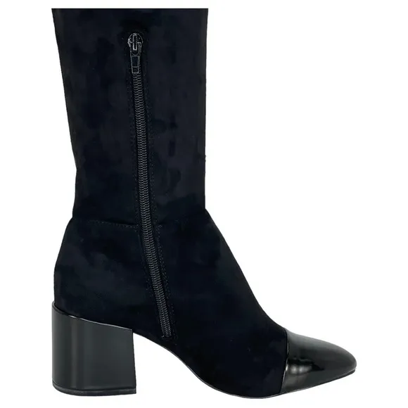 International Concepts Alvita OTK Faux Leather Suede Womens Boots Size 5.5M