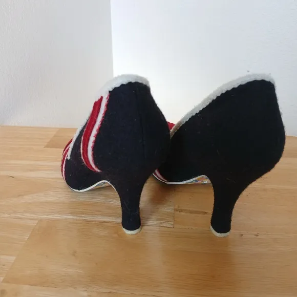Irregular Choice Patty Union Jack Heels Size 37