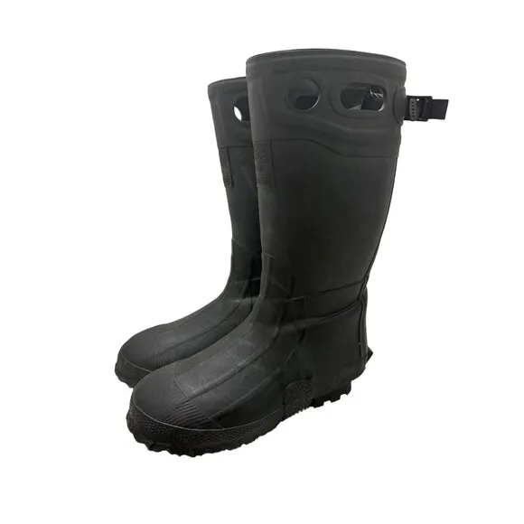 ITASCA Men's Swampwalker Sz 10 Black Waterproof Steel Toe Work Hunting Boot