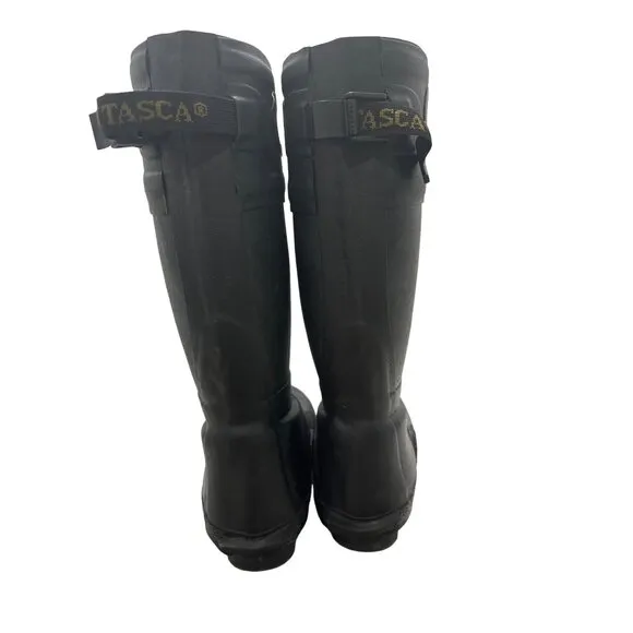 ITASCA Men's Swampwalker Sz 10 Black Waterproof Steel Toe Work Hunting Boot