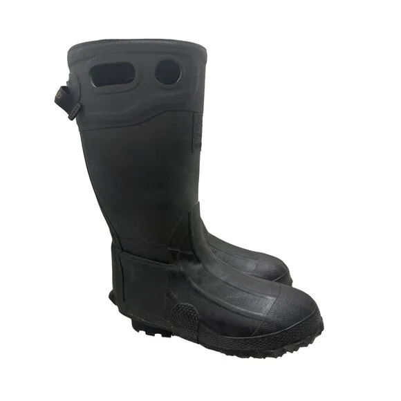 ITASCA Men's Swampwalker Sz 10 Black Waterproof Steel Toe Work Hunting Boot
