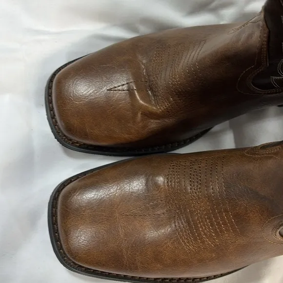 IUV Cowboy Boots ForWestern Boot Durable Classic Embroidered Square Toe  Boots