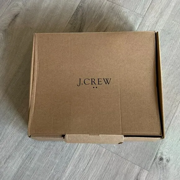 J Crew Faux-Fur Winter Hiking Boots Women's size 9 Brown Chestnut with Box