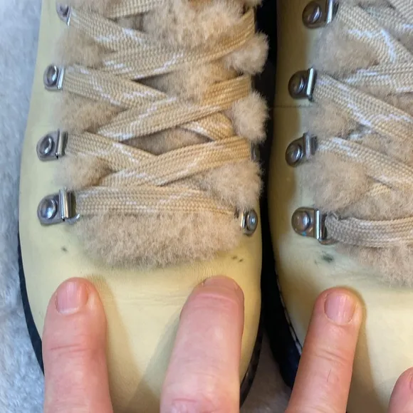 J Crew Nordic boots with shearling cuff Sz 7