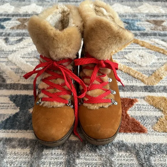 J. Crew Nordic wedge boots