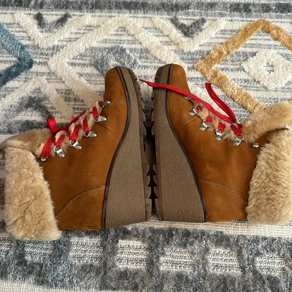 J. Crew Nordic wedge boots