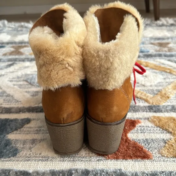 J. Crew Nordic wedge boots