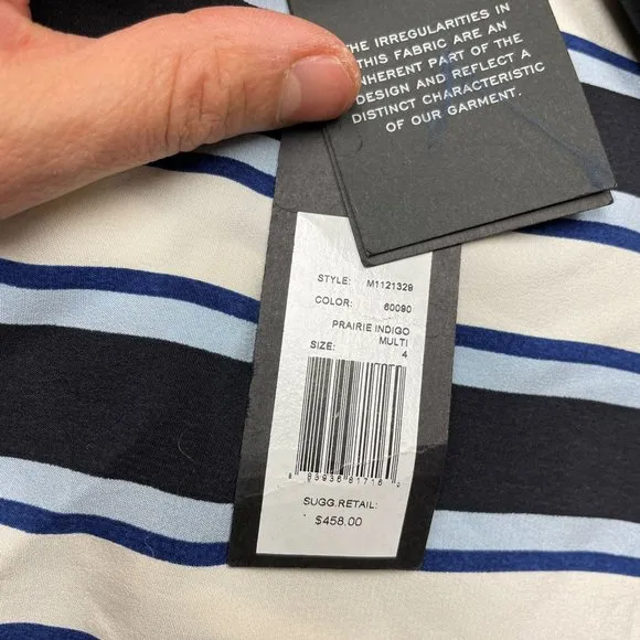 Jacobson Stripe Dress in Indigo
