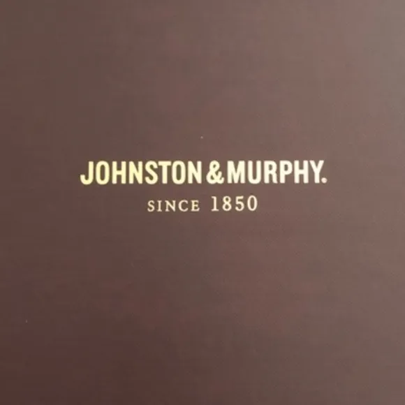 J&amp;M 1850 Johnston Murphy Brown Leather Shearling Zip Up Ankle Boot