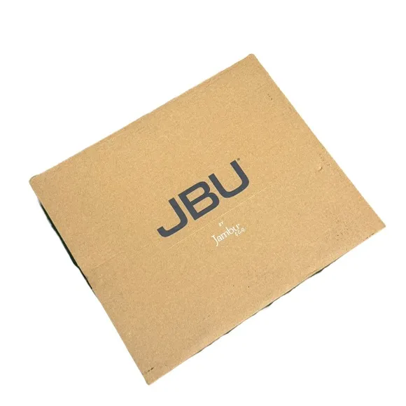 JBU BY JAMBU Maplewood Duck Rain Boots 8.5 Navy/Tan $70 Retail NWT