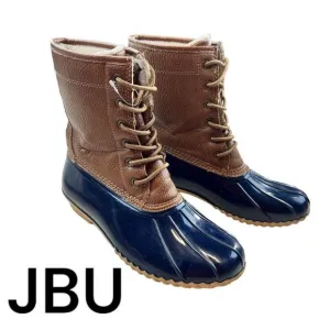 JBU By Jambu Women's Maplewood Waterproof Rain Boots Chocolate Brown Size 7M