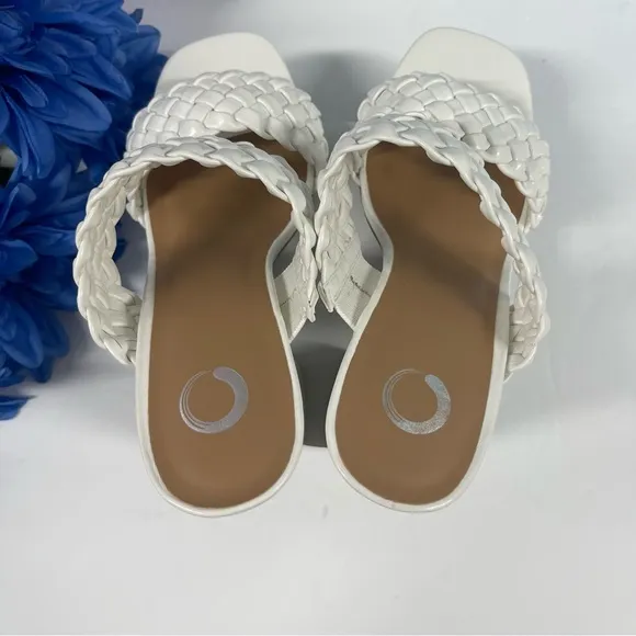 JC MELISSA BRAIDED HEELS