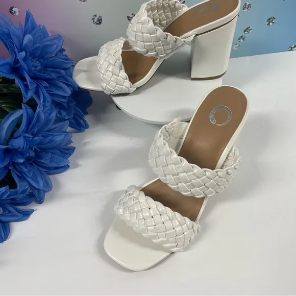 JC MELISSA BRAIDED HEELS