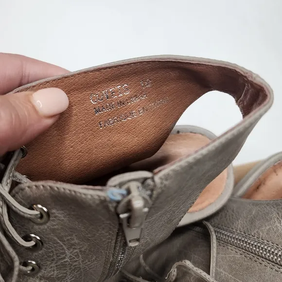Jeffrey Campbell Covets lace up heels Open Toe Tan Size 10