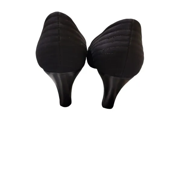 Jil Sander Black Heels Size 39 (8.5 US) Made In Italy
