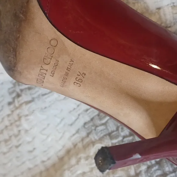 Jimmy Choo Red Women's Heels