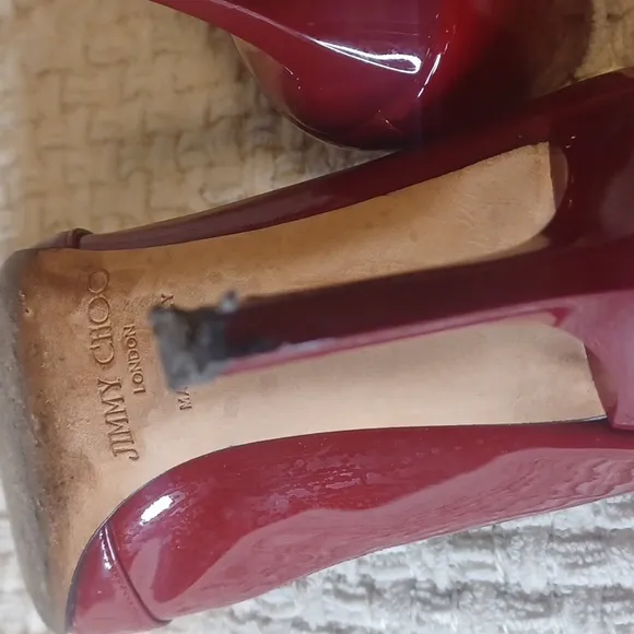 Jimmy Choo Red Women's Heels