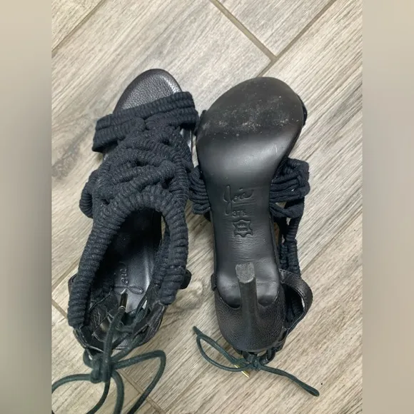 Joie Racquel Macrame 🖤 Heels