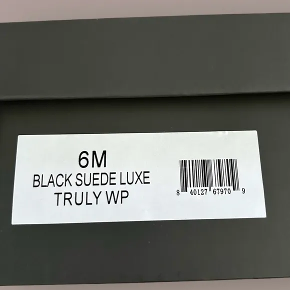 J/SLIDES NYC Black Truly Suede Luxe Boots Size 6M Side Zip New with Box
