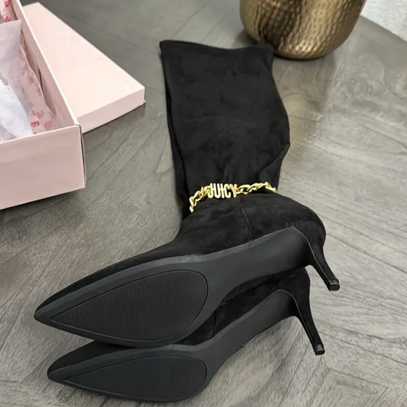 Juicy Couture Women's Black Tania long Boots