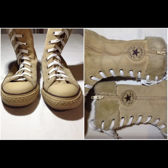 Junior's Sz 2 Chuck Taylor All Star Converse Boots
