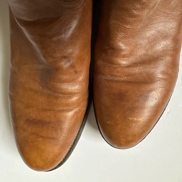Justin Leather Boots Brown 9.5D