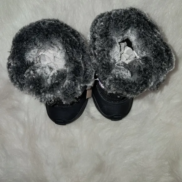 Kamik Black, Purple and Gray Winter Boots