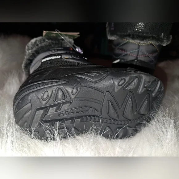 Kamik Black, Purple and Gray Winter Boots