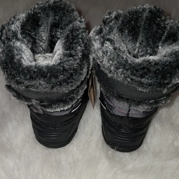 Kamik Black, Purple and Gray Winter Boots