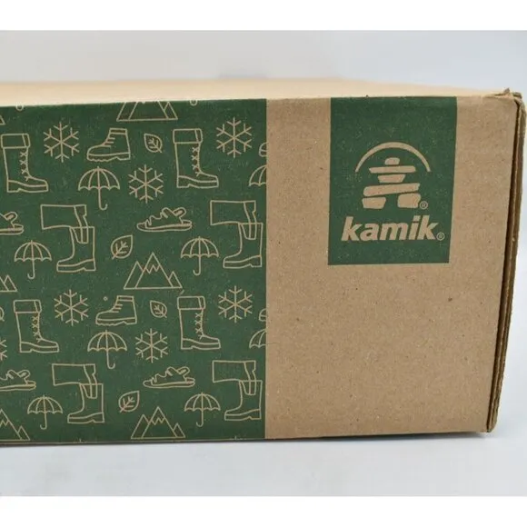 Kamik Mens Size 8 Yukon 3 Tan Waterproof Duck Shoes