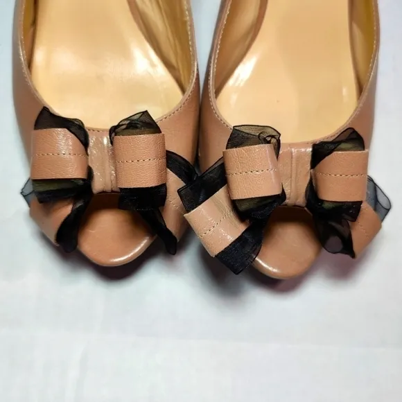 Kate Spade Billow Blush/Glazed Goat Heels. Sling back, size 9