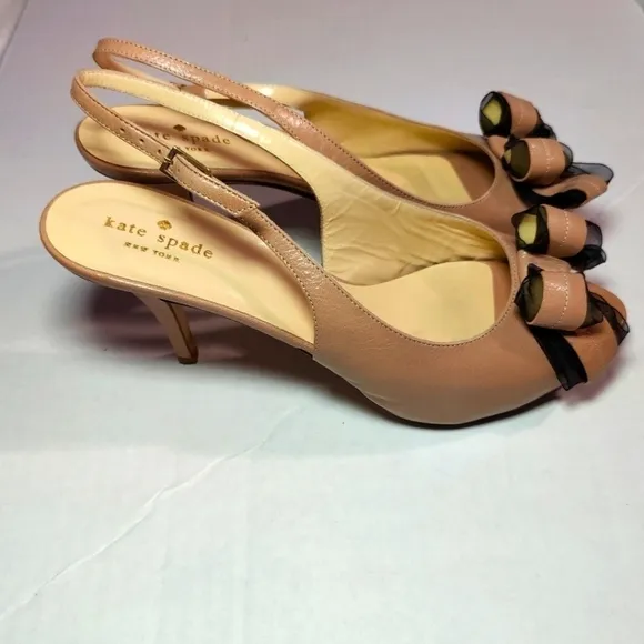 Kate Spade Billow Blush/Glazed Goat Heels. Sling back, size 9